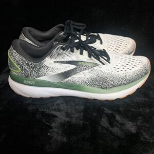 Brooks Ghost 16 Men's Size 13 D (Medium) Running Shoes White Black